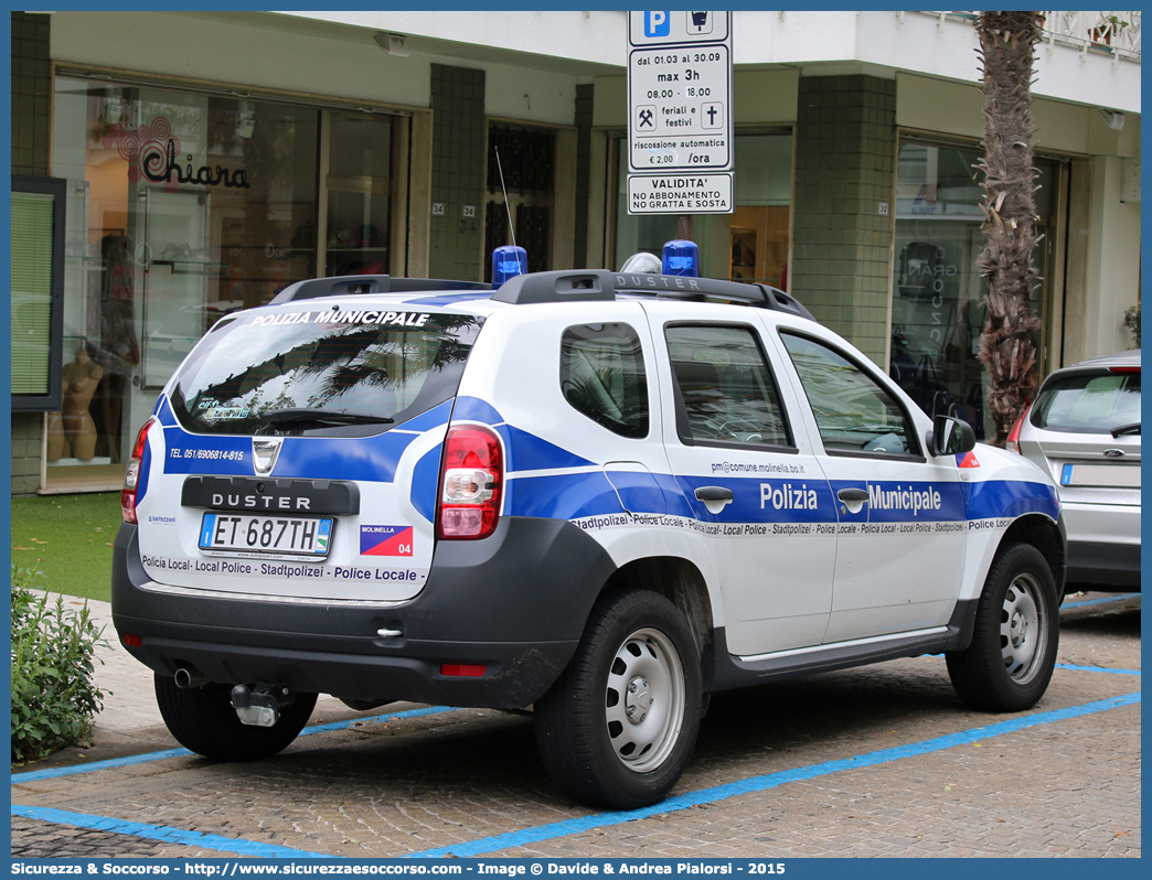 -
Polizia Municipale
Comune di Molinella
Dacia Duster I serie restyling
Allestitore Bertazzoni S.r.l.
Parole chiave: Polizia;Locale;Municipale;Molinella;Dacia;Duster;Bertazzoni