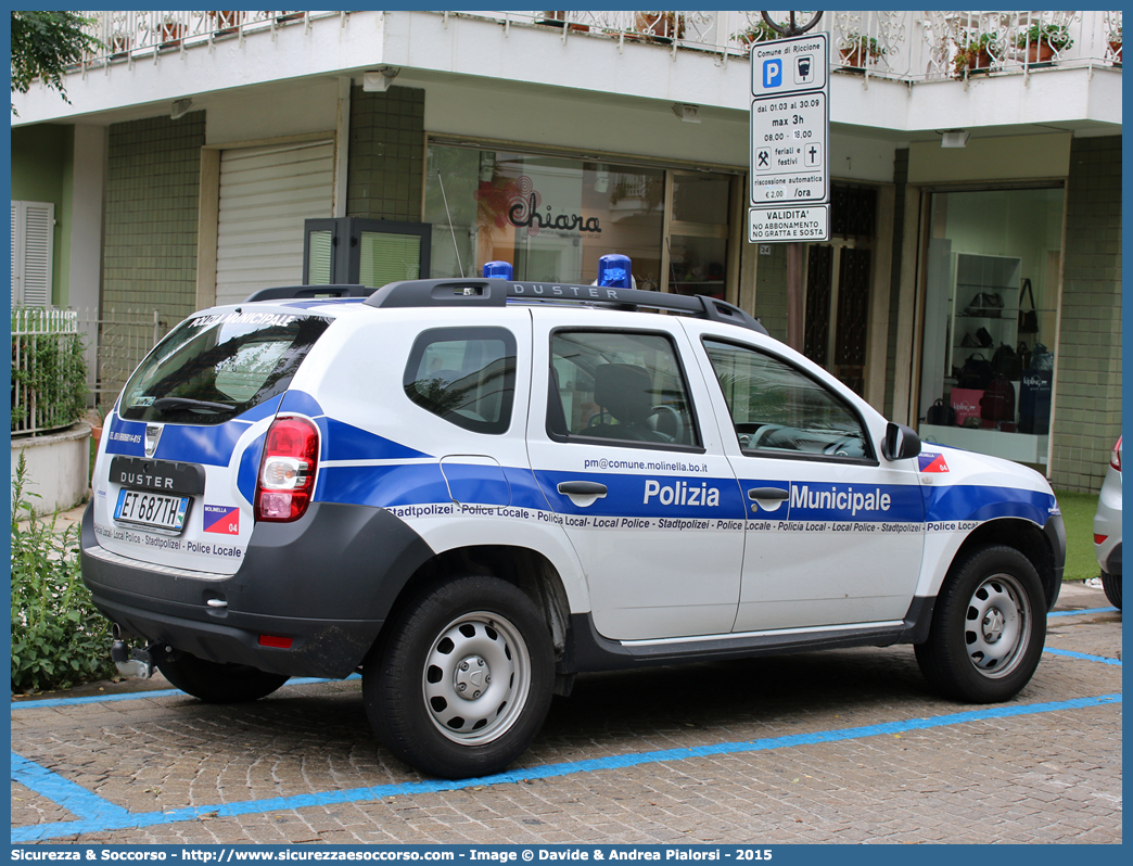 -
Polizia Municipale
Comune di Molinella
Dacia Duster I serie restyling
Allestitore Bertazzoni S.r.l.
Parole chiave: Polizia;Locale;Municipale;Molinella;Dacia;Duster;Bertazzoni