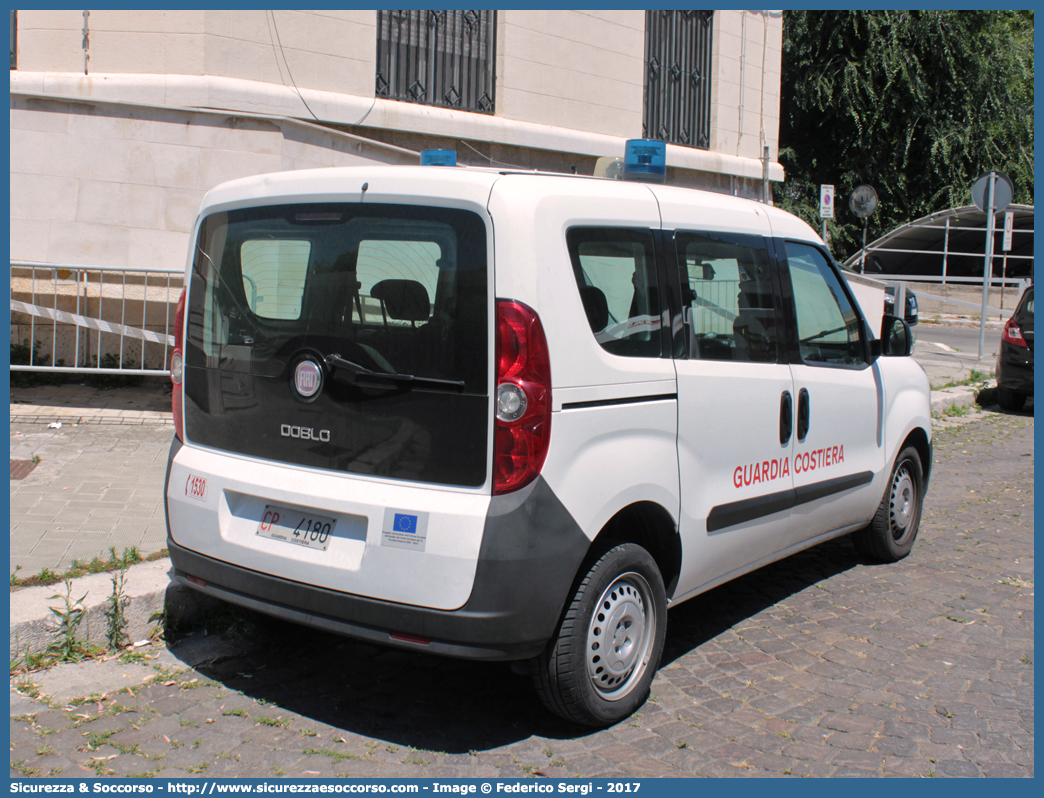 CP 4180
Corpo delle Capitanerie di Porto
Guardia Costiera 
Fiat Doblò II serie
Parole chiave: CP;C.P.;GC;G.C.;Guardia;Costiera;Capitaneria;Capitanerie;Porto;Guardia;Costiera;Fiat;Doblò;Doblo