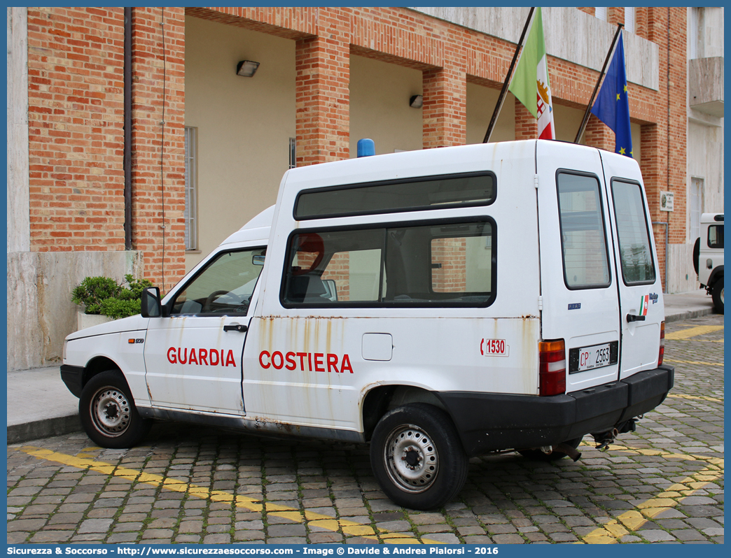 CP 2563
Corpo delle Capitanerie di Porto
Guardia Costiera
Fiat Fiorino II serie restyling
Parole chiave: Guardia Costiera;Capitaneria di Porto;Capitanerie di Porto;Fiat;Fiorino