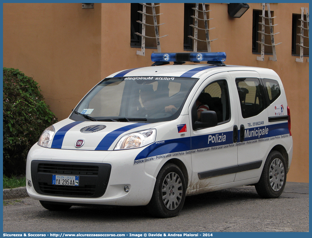 Polizia Locale YA295AA
Polizia Municipale
Comune di Baricella
Fiat Qubo
Allestitore Bertazzoni S.r.l.
Parole chiave: Polizia;Locale;Municipale;Baricella;Fiat;Qubo;Bertazzoni;YA295AA;YA 295 AA