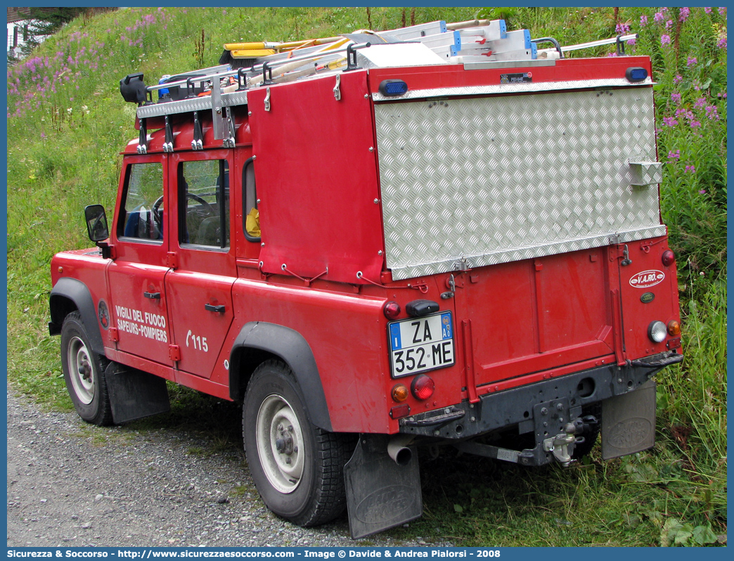 -
Vigili del Fuoco
Regione Autonoma Valle d'Aosta
Distaccamento Volontari di Valtournenche
Land Rover Defender 110
Parole chiave: VF;V.F.;Vigili;Fuoco;Regione;Autonoma;Valle;Aosta;Volontari;Valtournenche;Land;Rover;Defender;110