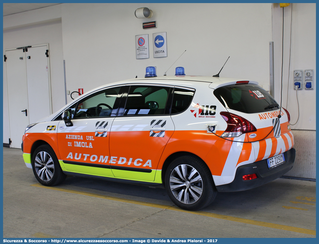 BO 2313
118 Imola Soccorso
Peugeot 3008 I serie restyling
Allestitore Vision S.r.l.
Parole chiave: 118;Imola;Soccorso;Automedica;Automedicalizzata;Auto Medica;Auto Medicalizzata;Peugeot;3008;Vision