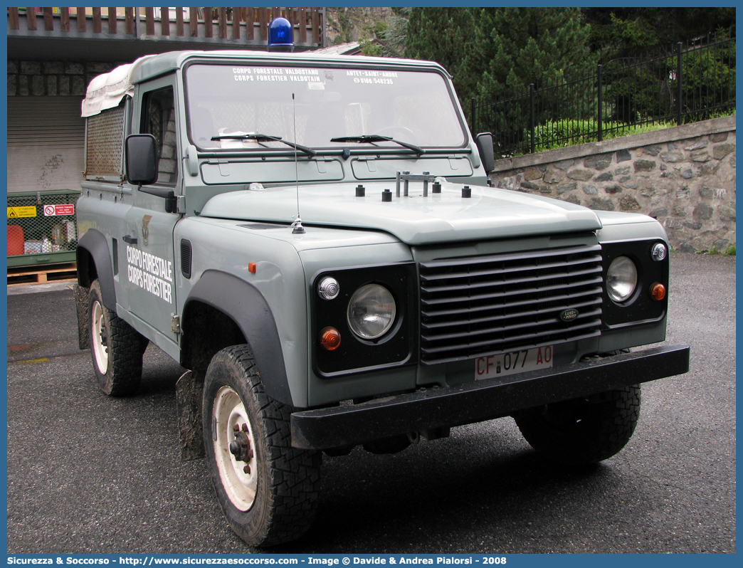 CF 077 AO
Corpo Forestale
Regione Valle d'Aosta
Lando Rover Defender 90
Parole chiave: Corpo;Forestale;Aosta;CF;C.F.;AO;A.O.;Land Rover;Defender;Defender 90;CF 077 AO;CF077AO