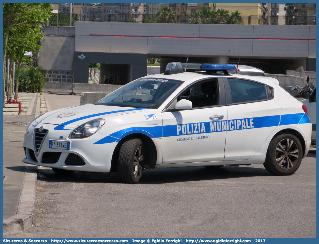 -
Polizia Municipale
Comune di Salerno
Alfa Romeo Nuova Giulietta
I serie I restyling
Allestitore Ciabilli S.r.l.
Parole chiave: Polizia;Locale;Municipale;Salerno;Alfa Romeo;Nuova Giulietta;Ciabilli