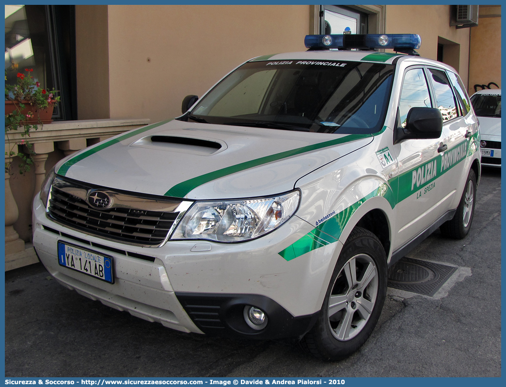 Polizia Locale YA141AB
Polizia Provinciale
Provincia di La Spezia
Subaru Forester V serie
Allestitore Bertazzoni S.r.l.
Parole chiave: Polizia;Locale;Provinciale;La Spezia;Subaru;Forester;Bertazzoni;YA141AB;YA 141 AB