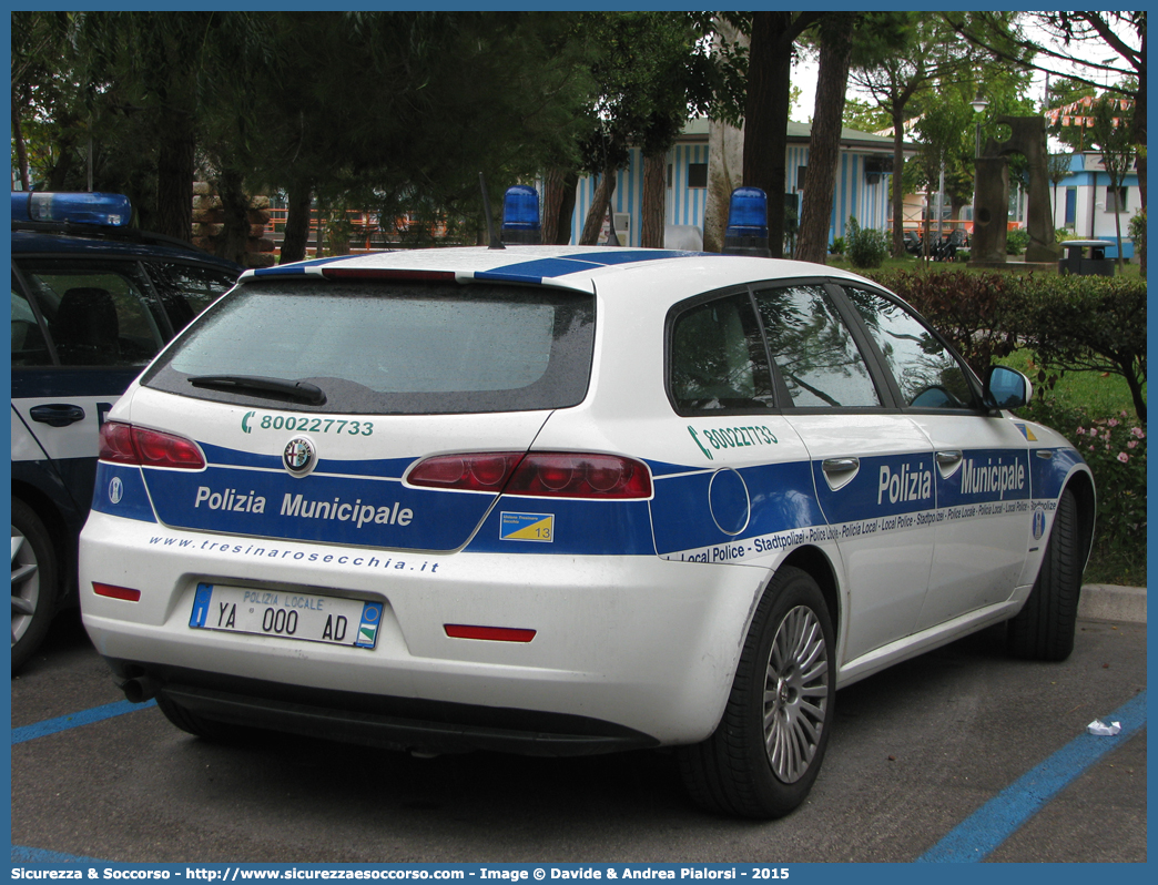 Polizia Locale YA000AD
Polizia Municipale
Unione Comuni Tresinaro Secchia
Alfa Romeo 159 Sportwagon
Allestitore Olmedo S.p.A.
Parole chiave: Polizia;Locale;Municipale;Tresinaro Secchia;Casalgrande;Castellarano;Rubiera;Scandiano;Alfa Romeo;159;Sportwagon;Sport Wagon;S.W.;SW;Olmedo