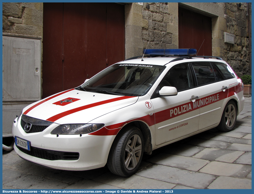 -
Polizia Municipale
Comune di Cortona
Mazda 6 Wagon I serie
Allestitore Ciabilli S.r.l.
Parole chiave: Polizia;Locale;Municipale;Cortona;Mazda;6;Wagon;Ciabilli