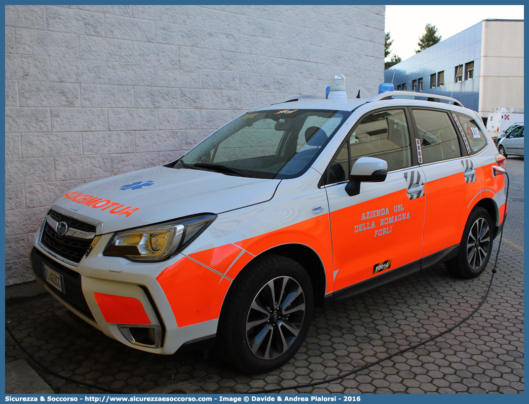 FO 14
118 Romagna Soccorso
Ambito Territoriale di Forlì
Subaru Forester XT VI serie restyling
Allestitore Vision S.r.l.
Parole chiave: 118;Romagna;Soccorso;Forlì;Forli;Automedica;Auto Medica;Automedicalizzata;Auto Medicalizzata;Subaru;Forester;Vision