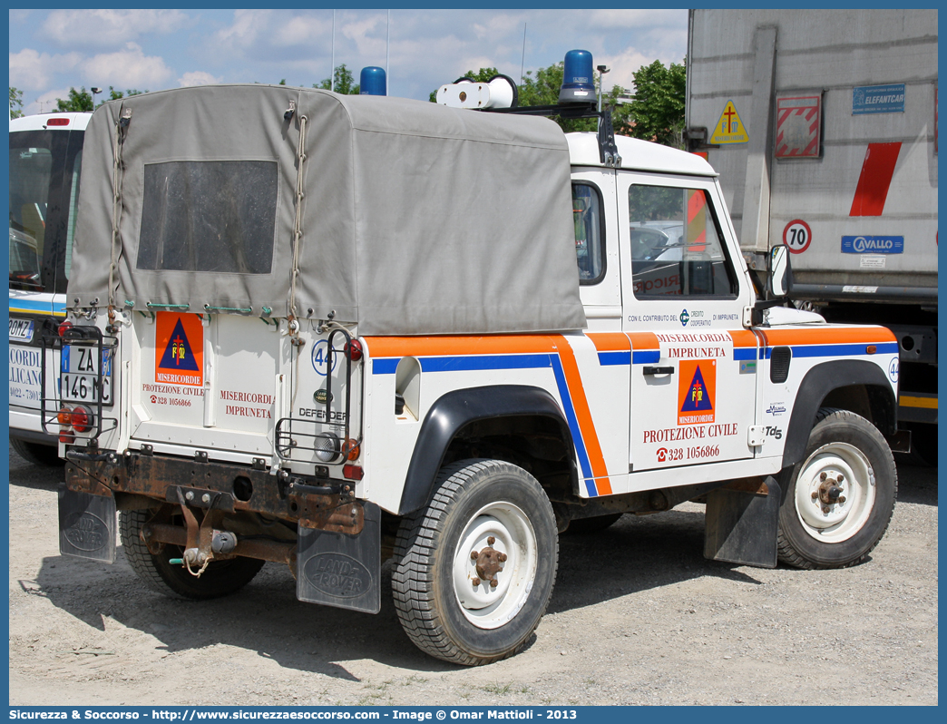 44
Misericordia di Impruneta
Land Rover Defender 90
Allestitore CEVI S.n.c.
Parole chiave: Misericordie;Misericordia;Impruneta;Land Rover;Defender;90;CEVI;C.E.V.I.;Carrozzeria Europea