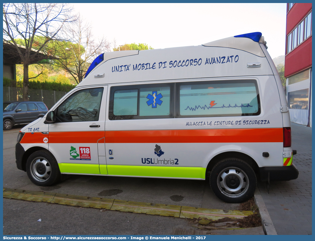 TR 642
118 Umbria Soccorso
Azienda USL Umbria 2
Volkswagen Transporter T6
Allestitore Aricar S.p.A.
Parole chiave: 118;Umbria;Terni;Soccorso;Ambulanza;Autoambulanza;Volkswagen;Transporter;T6;T 6;Aricar