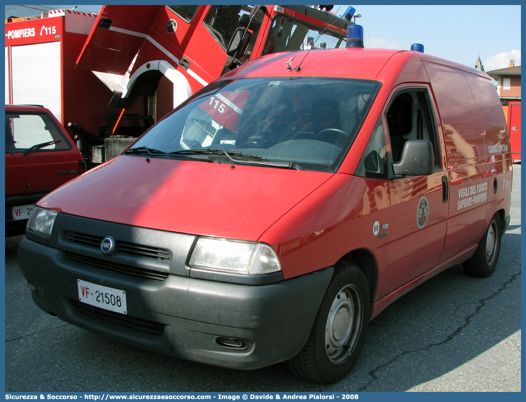 VF 21508
Vigili del Fuoco
Regione Autonoma Valle d'Aosta
Fiat Scudo I serie
Parole chiave: VF;V.F.;Vigili;Fuoco;Regione;Autonoma;Valle;Aosta;Fiat;Scudo;21508