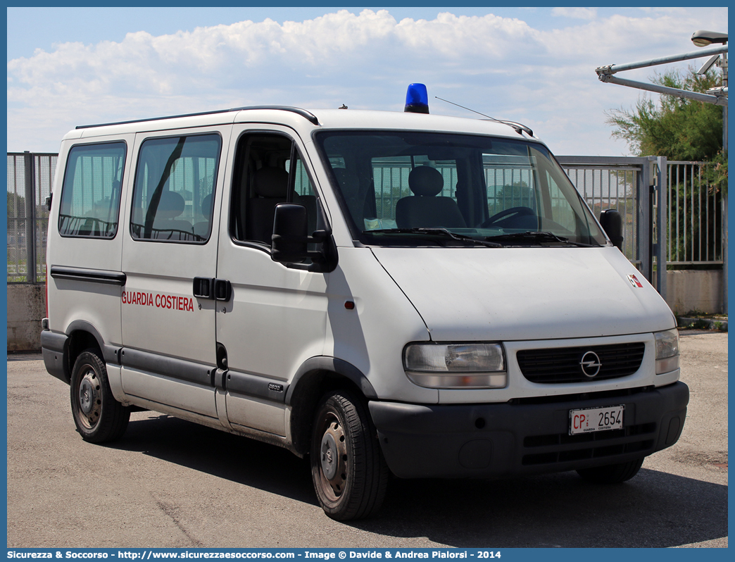 CP 2654
Corpo delle Capitanerie di Porto
Guardia Costiera 
Opel Movano I serie
Parole chiave: Guardia Costiera;Capitaneria di Porto;Capitanerie di Porto;Opel;Movano;CP;2654