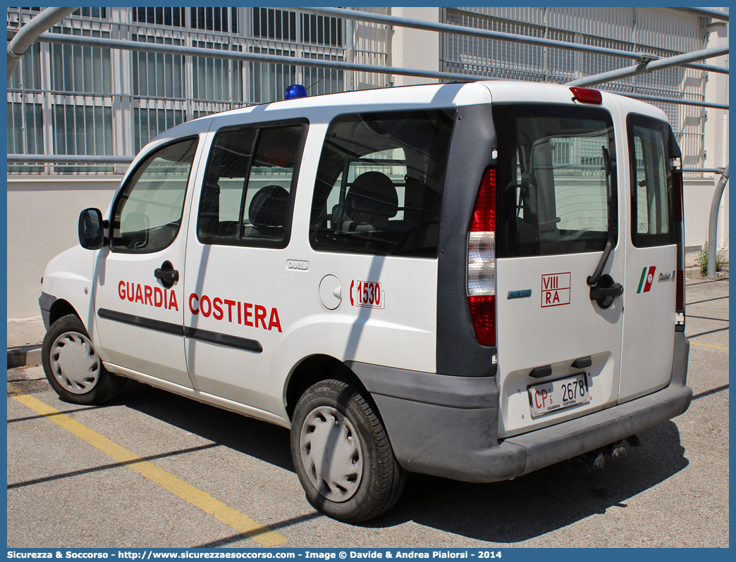 CP 2678
Corpo delle Capitanerie di Porto
Guardia Costiera 
Fiat Doblò I serie
Parole chiave: CP;C.P.;GC;G.C.;Guardia;Costiera;Capitaneria;Capitanerie;di;Porto;Fiat;Doblò;Doblo