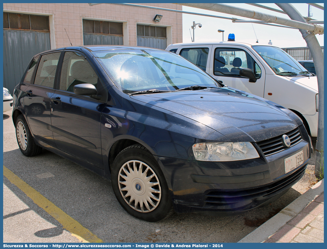 CP 1592
Corpo delle Capitanerie di Porto
Guardia Costiera 
Fiat Stilo II serie
Parole chiave: CP;C.P.;GC;G.C.;Guardia;Costiera;Capitanerie;Capitaneria;di;Porto;Fiat;Stilo