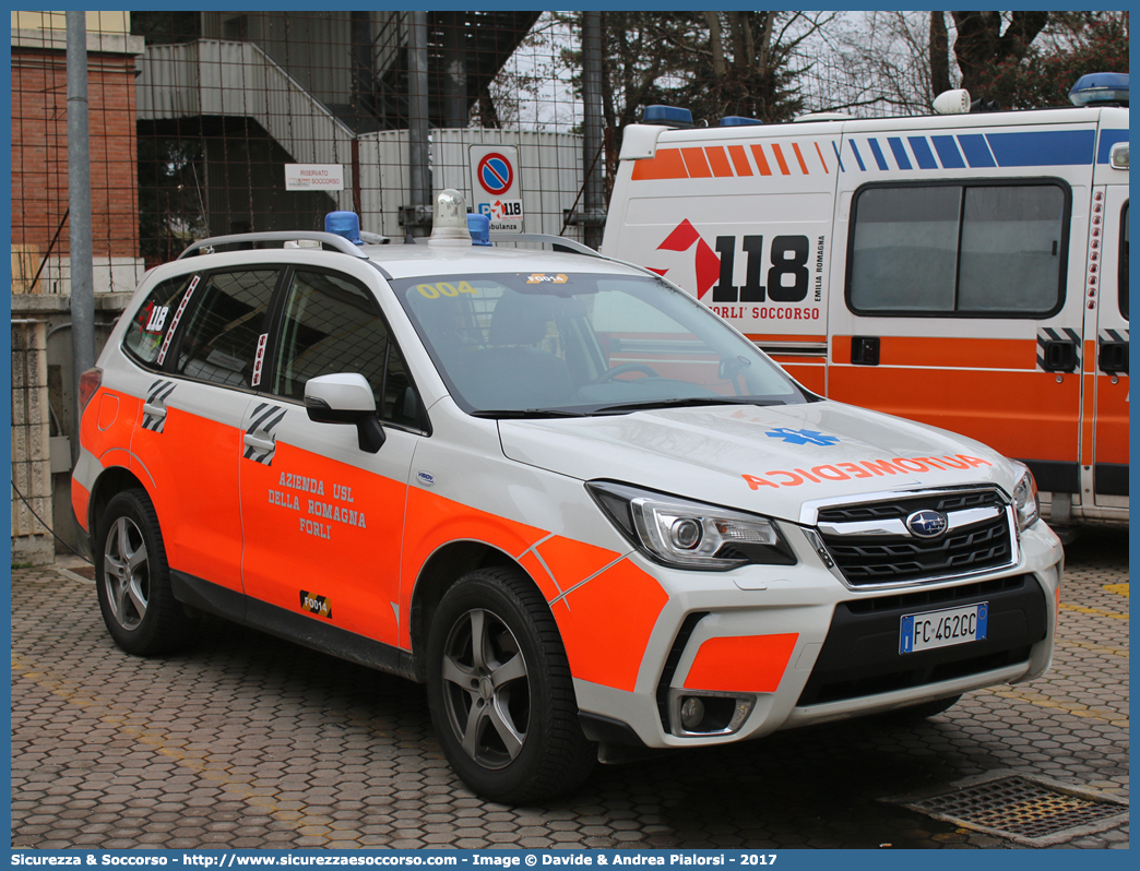 FO 14
118 Romagna Soccorso
Ambito Territoriale di Forlì
Subaru Forester XT VI serie restyling
Allestitore Vision S.r.l.
Parole chiave: 118;Romagna;Soccorso;Forlì;Forli;Automedica;Auto Medica;Automedicalizzata;Auto Medicalizzata;Subaru;Forester;Vision