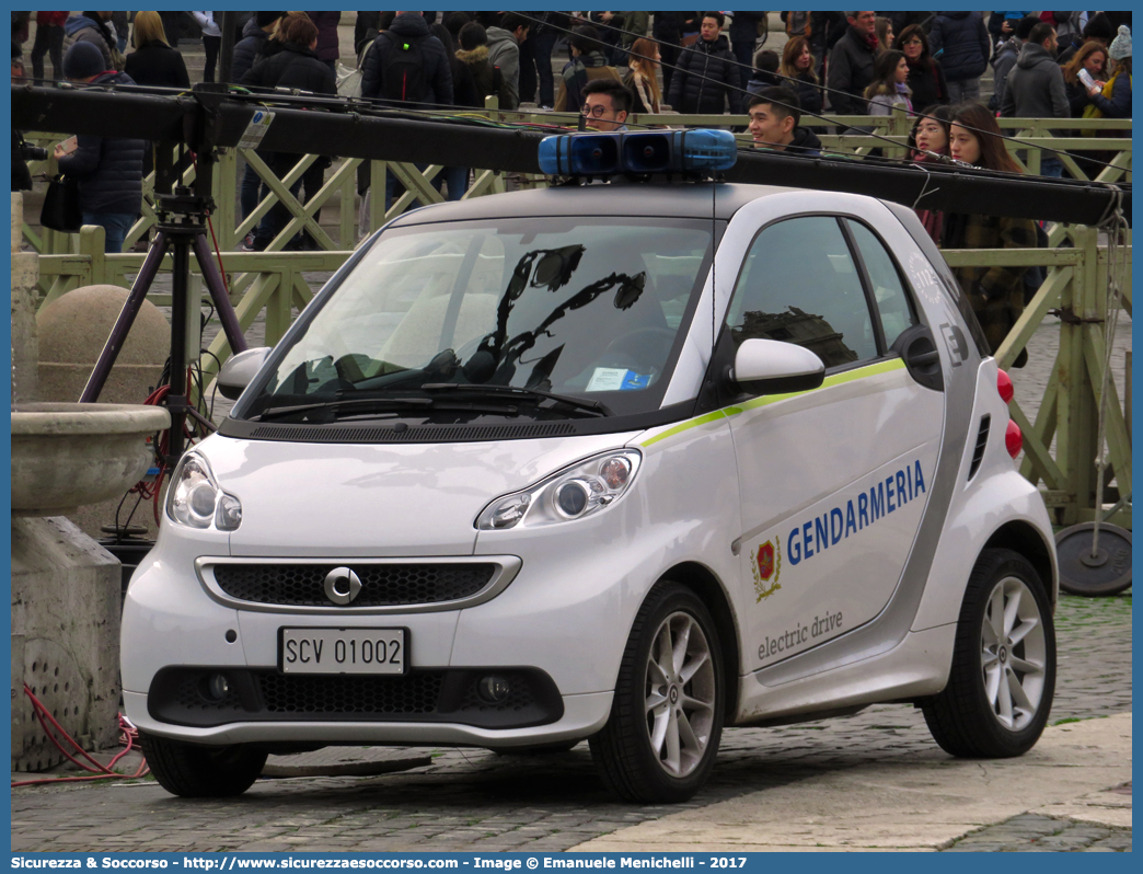 SCV 01002
Stato della Città del Vaticano
Gendarmeria
Smart ForTwo II serie restyling
Parole chiave: SCV;Stato;Città;del;Vaticano;Gendarmeria;Smart;ForTwo