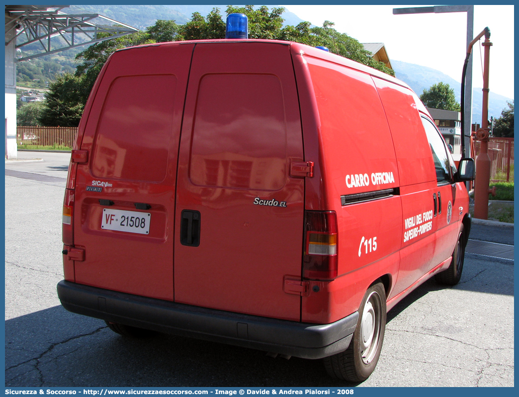 VF 21508
Vigili del Fuoco
Regione Autonoma Valle d'Aosta
Fiat Scudo I serie
Parole chiave: VF;V.F.;Vigili;Fuoco;Regione;Autonoma;Valle;Aosta;Fiat;Scudo;21508