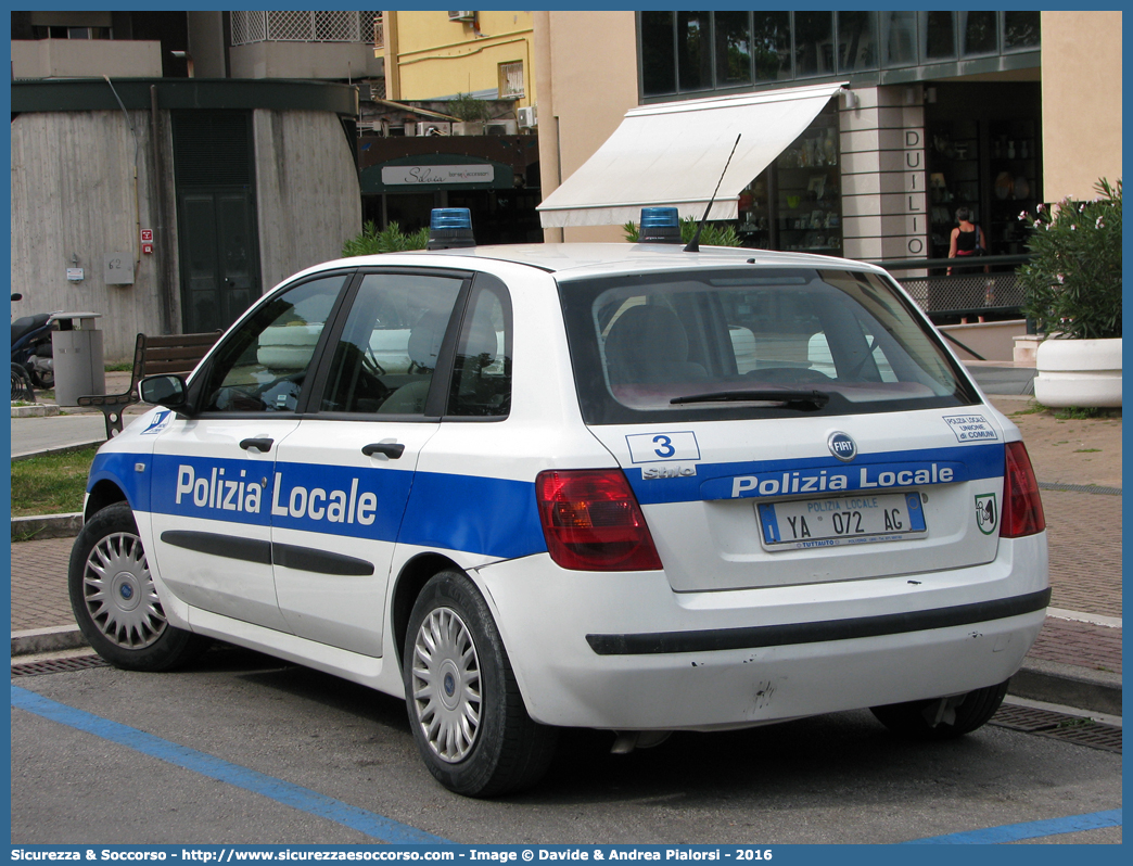 Polizia Locale YA072AG
Polizia Locale
Unione Comuni Terra dei Castelli
Fiat Stilo
Parole chiave: Polizia;Locale;Terra dei Castelli;Agugliano;Polverigi;Fiat;Stilo