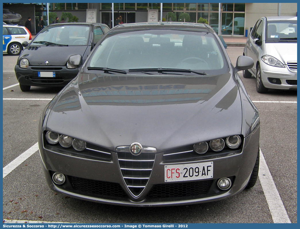 CFS 209AF
Corpo Forestale dello Stato
Alfa Romeo 159
Parole chiave: CFS;C.F.S.;Corpo;Forestale;dello;Stato;Alfa;Romeo;159