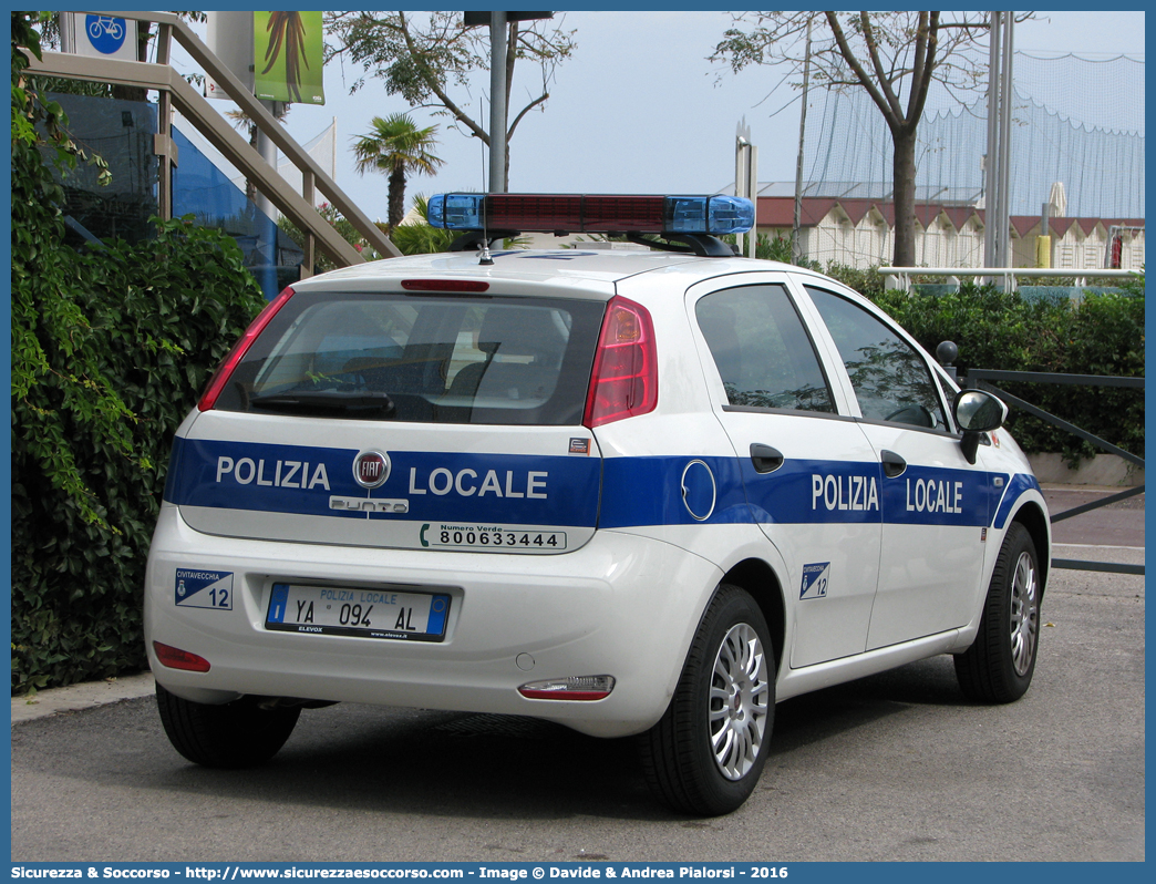 Polizia Locale YA094AL
Polizia Locale
Comune di Civitavecchia
Fiat Punto IV serie
Allestitore Elevox S.r.l.
Parole chiave: PL;P.L.;PM;P.M.;Polizia;Locale;Municipale;Civitavecchia;Fiat;Punto;Elevox;YA094AL;YA 094 AL