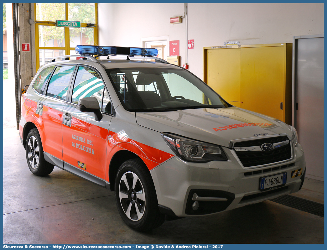 BO 1081
118 Bologna Soccorso
Subaru Forester VI serie restyling
Allestitore Aricar S.p.A.
Parole chiave: 118;Bologna;Soccorso;Automedica;Automedicalizzata;Auto Medica;Auto Medicalizzata;Subaru;Forester;Aricar