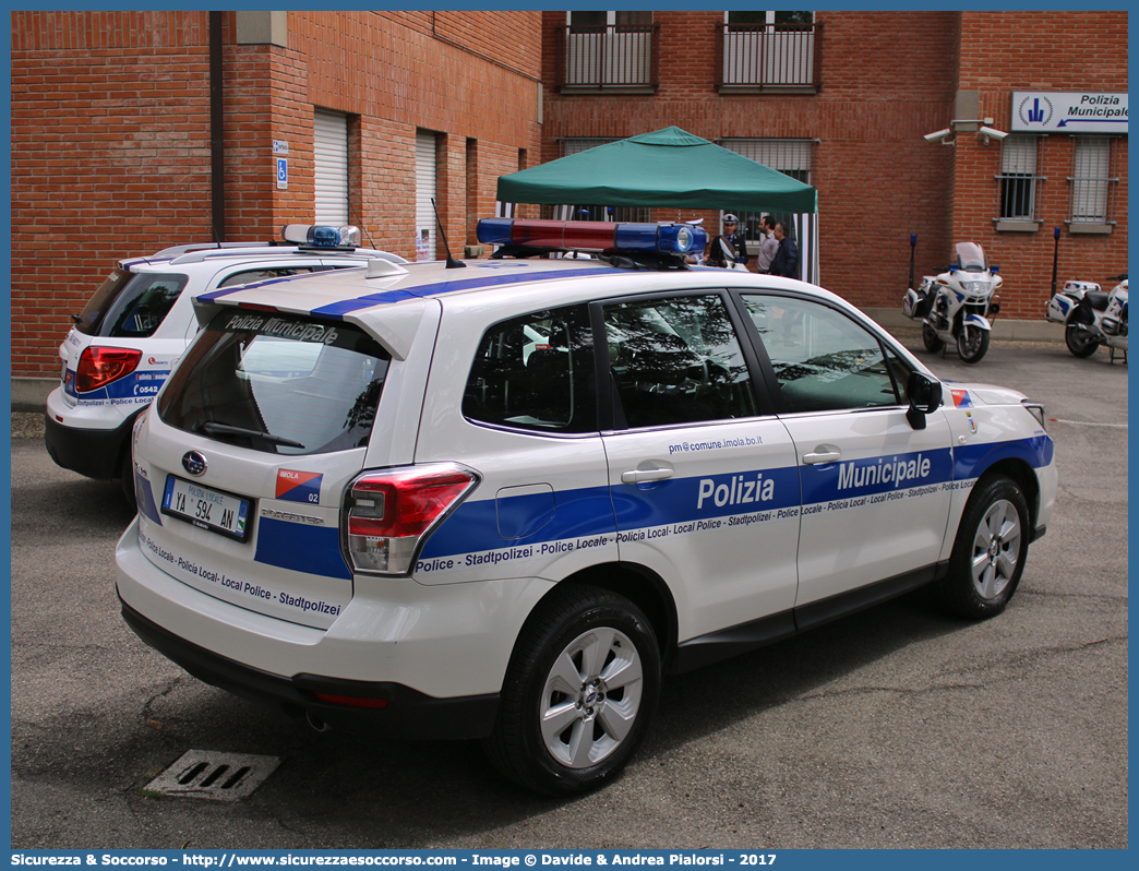 Polizia Locale YA594AN
Polizia Municipale
Comune di Imola
Subaru Forester VI serie restyling
Allestitore Bertazzoni S.r.l.
Parole chiave: Polizia;Locale;Municipale;Imola;Subaru;Forester;Bertazzoni;YA594AN;YA 594 AN