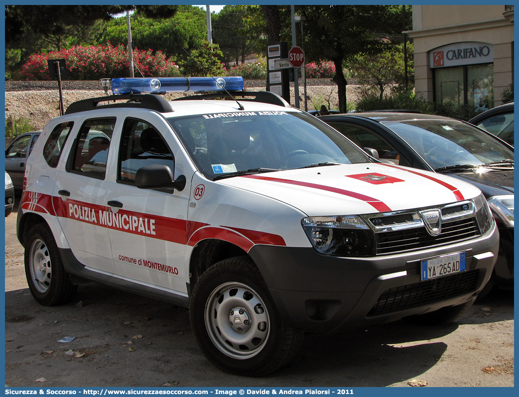 Polizia Locale YA265AD
Polizia Municipale
Comune di Montemurlo
Dacia Duster
Allestitore Focaccia Group S.r.l.
Parole chiave: PL;P.L.;PM;P.M.;Polizia;Locale;Municipale;Montemurlo;Dacia;Duster;Focaccia