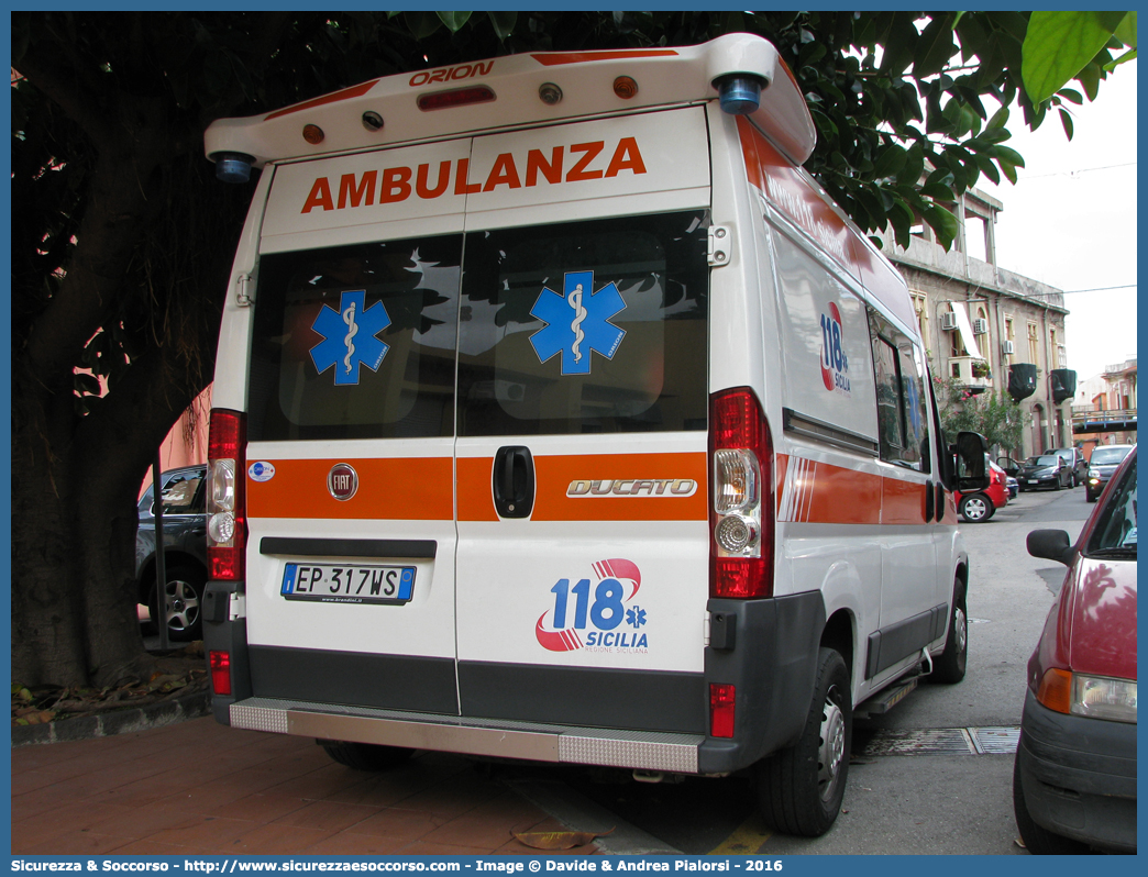 -
118 Sicilia Emergenza Urgenza Sanitaria
Fiat Ducato III serie
Allestitore Orion S.r.l.
Parole chiave: 118;Sicilia;Emergenza;Urgenza;Sanitaria;SEUS;S.E.U.S.;Ambulanza;Autoambulanza;Fiat;Ducato;X250;X 250;Orion