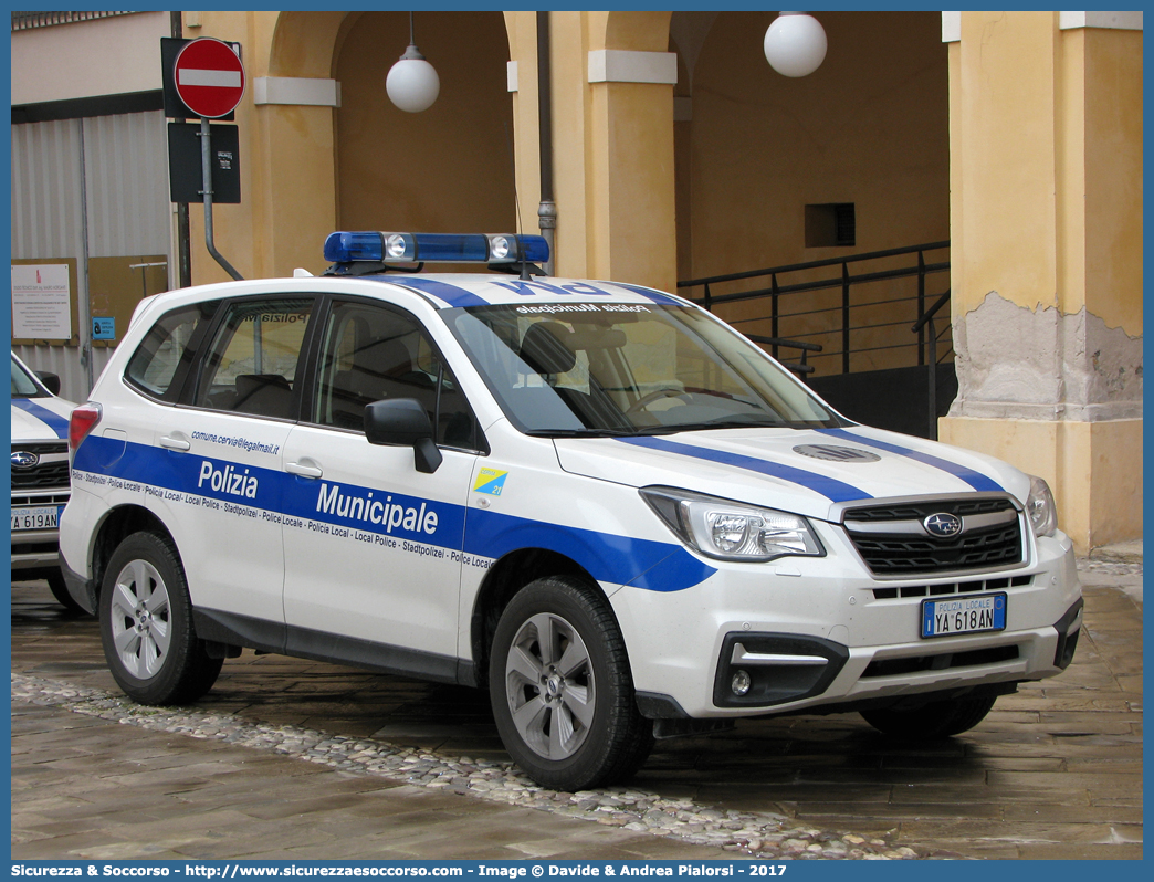 Polizia Locale YA618AN
Polizia Municipale
Comune di Cervia
Subaru Forester VI serie restyling
Allestitore Bertazzoni S.r.l.
Parole chiave: Polizia;Locale;Municipale;Cervia;Subaru;Forester;Bertazzoni