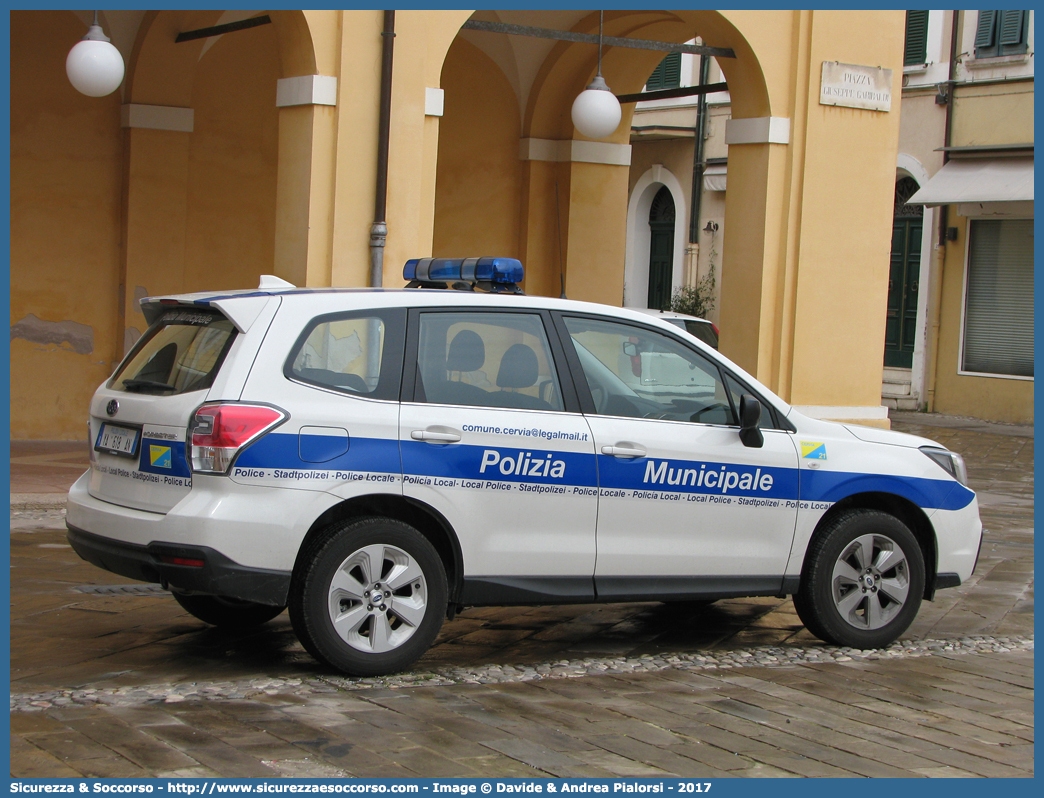 Polizia Locale YA618AN
Polizia Municipale
Comune di Cervia
Subaru Forester VI serie restyling
Allestitore Bertazzoni S.r.l.
Parole chiave: Polizia;Locale;Municipale;Cervia;Subaru;Forester;Bertazzoni