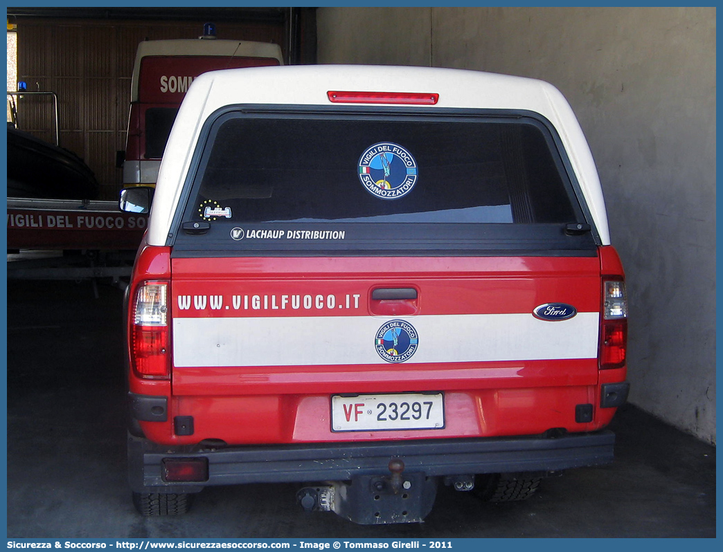 VF 23297
Corpo Nazionale Vigili del Fuoco
Nucleo Soccorso Subacqueo e Acquatico
Ford Ranger I serie restyling
Parole chiave: Corpo;Nazionale;Vigili del Fuoco;Vigili;Fuoco;Ford;Ranger;NSSA;N.S.S.A.;Soccorso;Subacqueo;Acquatico;Sommozzatori;Subacquei