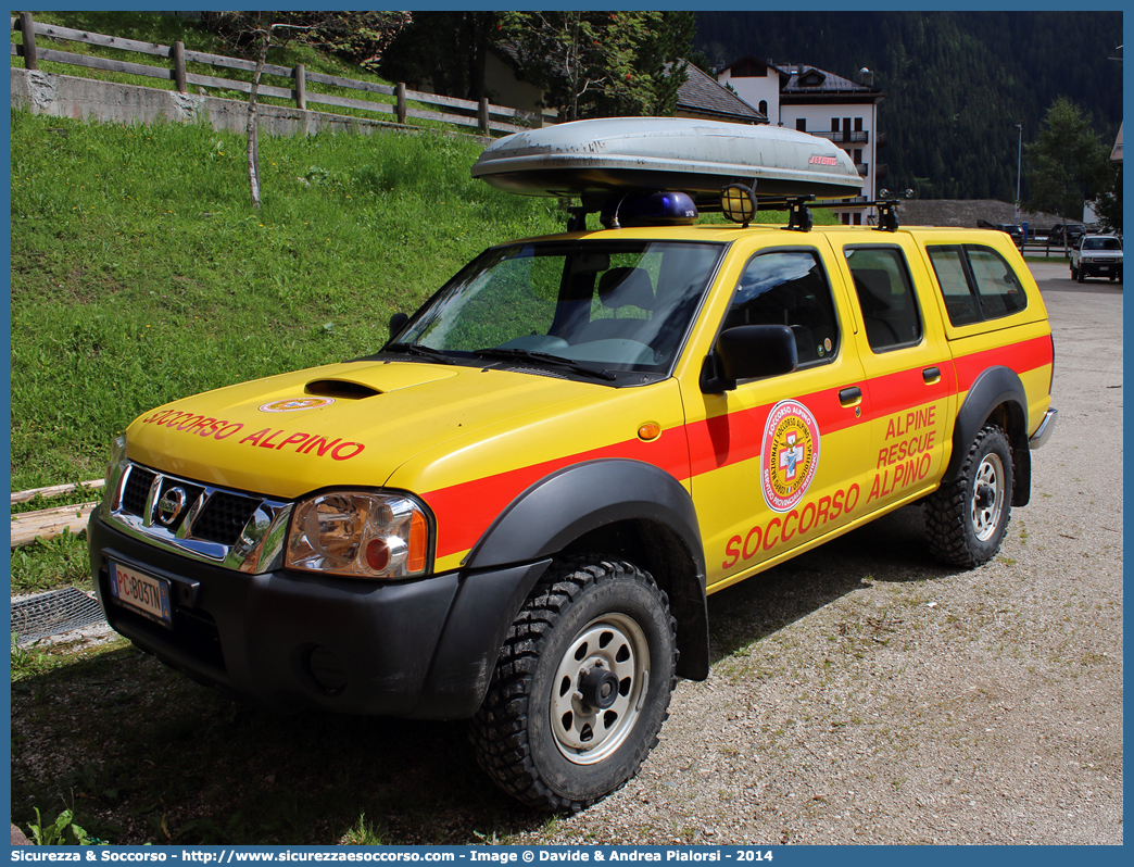 PC B03TN
Corpo Nazionale
Soccorso Alpino e Speleologico
Delegazione Alpina IV Trentino
Nissan Navara I serie restyling
Parole chiave: CNSAS;C.N.S.A.S.;Corpo;Nazionale;Soccorso;Alpino;Speleologico;Trentino;SAT;S.A.T.;Nissan;Navara;PC B03TN;PCB03TN