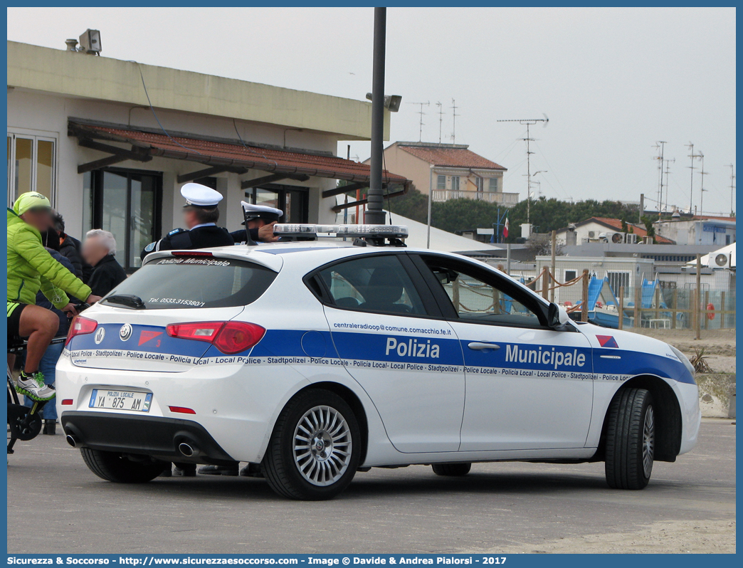 Polizia Locale YA875AM
Polizia Municipale
Comune di Comacchio
Alfa Romeo Nuova Giulietta
I serie II restyling
Allestitore Bertazzoni S.r.l.
Parole chiave: Polizia;Locale;Municipale;Comacchio;Alfa Romeo;Nuova Giulietta;Bertazzoni;YA875AM;YA 875 AM