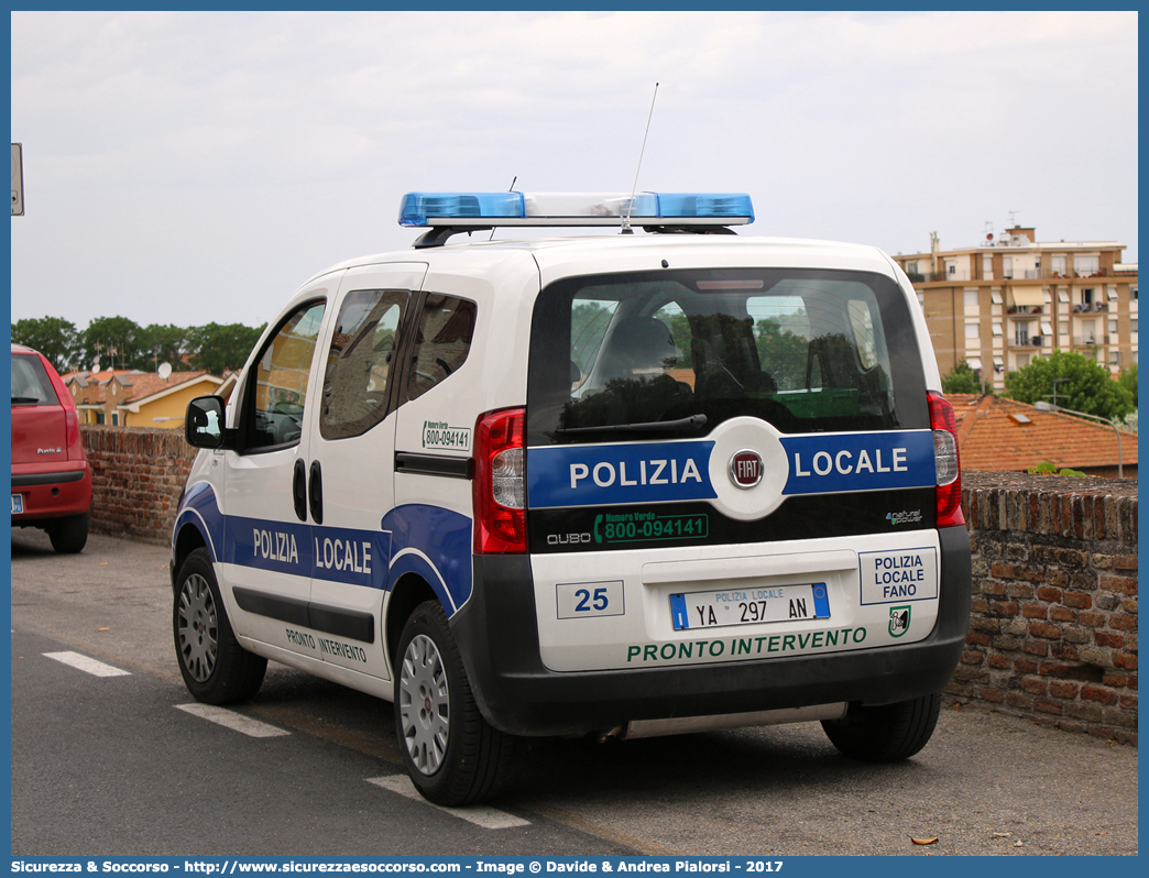 Polizia Locale YA297AN
Polizia Locale
Comune di Fano
Fiat Qubo I serie
Parole chiave: Polizia;Locale;Municipale;Fano;Fiat;Qubo;YA297AN;YA 297 AN