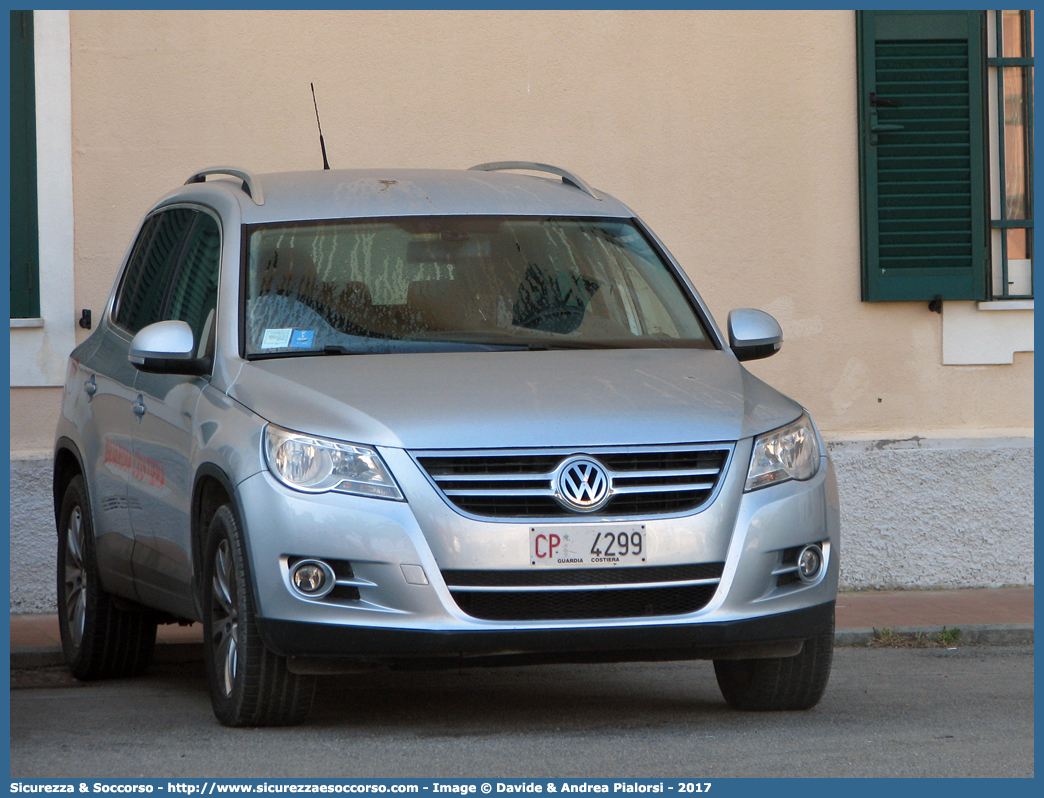 CP 4299
Corpo delle Capitanerie di Porto
Guardia Costiera
Volkswagen Tiguan I serie
Parole chiave: CP;C.P.;GC,G.C.;Guardia Costiera;Capitaneria di Porto;Capitanerie di Porto;Volkswagen;Tiguan