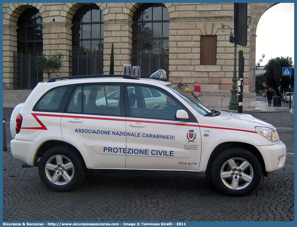 -
Associazione Nazionale Carabinieri
Zevio
Toyota Rav4 II serie
Parole chiave: Associazione;Nazionale;Carabinieri;ANC;A.N.C.;Zevio;Toyota;Rav4;Rav 4