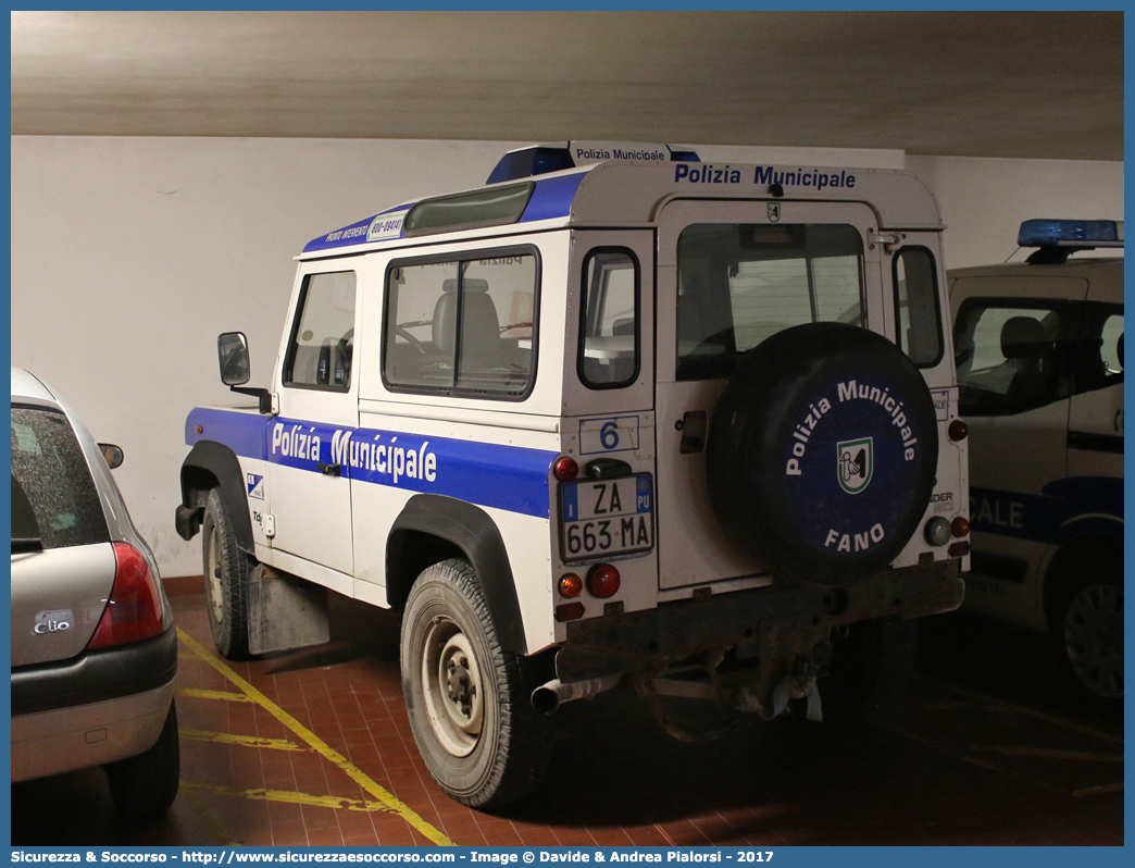 -
Polizia Municipale
Comune di Fano
Land Rover Defender 90
Parole chiave: Polizia;Locale;Municipale;Fano;Land Rover;Defender;90