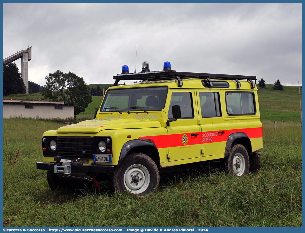 -
Corpo Nazionale
Soccorso Alpino e Speleologico
Delegazione Alpina
XI Prealpi Venete
Stazione di Asiago
Land Rover Defender 110
Parole chiave: CNSAS;C.N.S.A.S.;Corpo;Nazionale;Soccorso;Alpino;Speleologico;Veneto;SASV;S.A.S.V.;Asiago;Land Rover;Defender;110