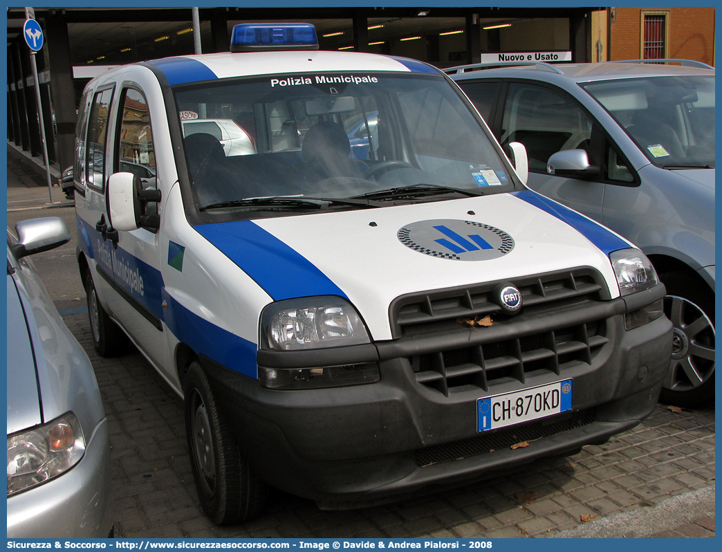 -
Polizia Municipale
Comune di Massa Fiscaglia
Fiat Doblò I serie
Parole chiave: Polizia;Municipale;Locale;Massa Fiscaglia;Fiat;Doblò;Doblo