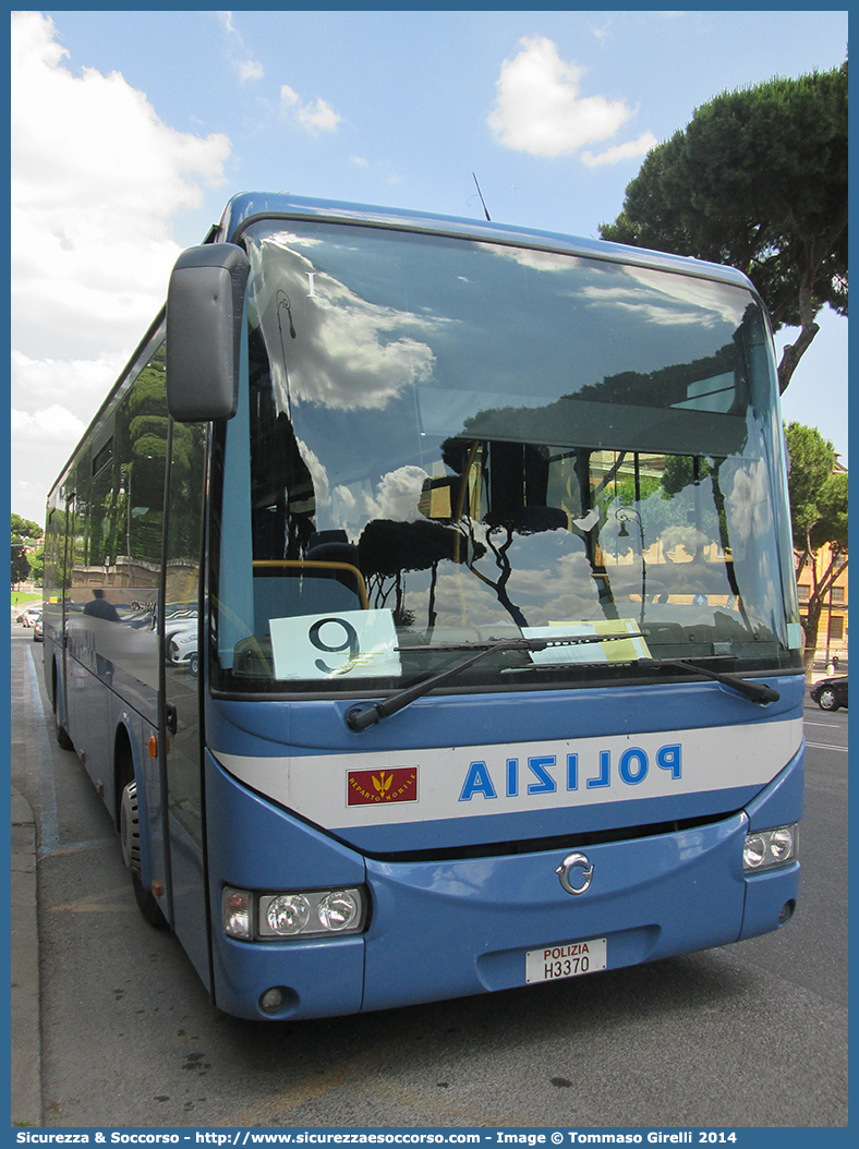 Polizia H3370
Polizia di Stato
Reparto Mobile
Iveco Irisbus Crossway
Parole chiave: Polizia di Stato;Polizia;PS;P.S.;Reparto Mobile;Iveco;Irisbus;Crossway;H3370