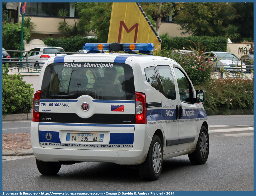 Polizia Locale YA295AA
Polizia Municipale
Comune di Baricella
Fiat Qubo
Allestitore Bertazzoni S.r.l.
Parole chiave: Polizia;Locale;Municipale;Baricella;Fiat;Qubo;Bertazzoni;YA295AA;YA 295 AA