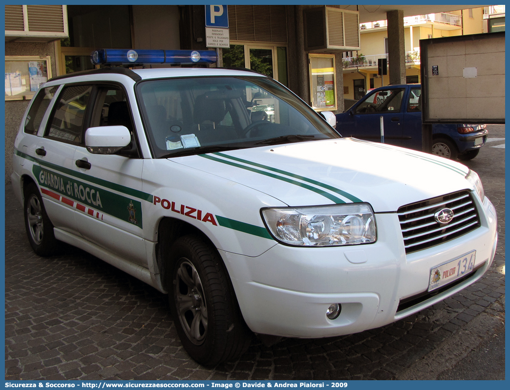 Polizia 134
Repubblica di San Marino
Guardia di Rocca
Subaru Forester IV serie
Parole chiave: Repubblica;San Marino;RSM;R.S.M.;Guardia di Rocca;Guardia;Rocca;Subaru;Forester