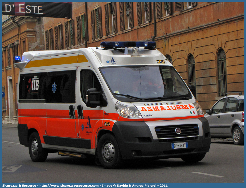 FE SA19
Sant'Agostino Soccorso ONLUS
Fiat Ducato III serie
Allestitore Vision S.r.l.
Parole chiave: Sant'Agostino;Sant;Agostino;Soccorso;Onlus;O.N.L.U.S.;Ambulanza;Autoambulanza;Fiat;Ducato;X250;X 250;Vision;FESA19;FE SA 19;FE SA19