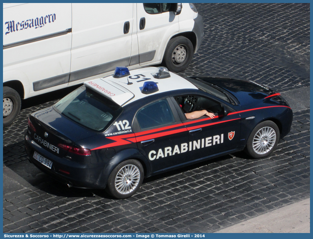 CC CQ994
Arma dei Carabinieri
Alfa Romeo 159
Parole chiave: CC;C.C.;Arma;dei;Carabinieri;Alfa;Romeo;159;Radiomobile;CQ974