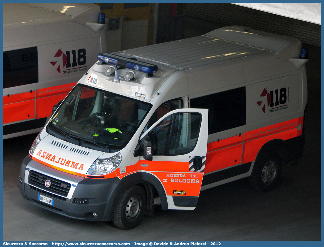 BO 0854
118 Bologna Soccorso
Fiat Ducato III serie
Allestitore Vision S.r.l.
Parole chiave: 118;Bologna;Soccorso;Ambulanza;Fiat;Ducato;Vision