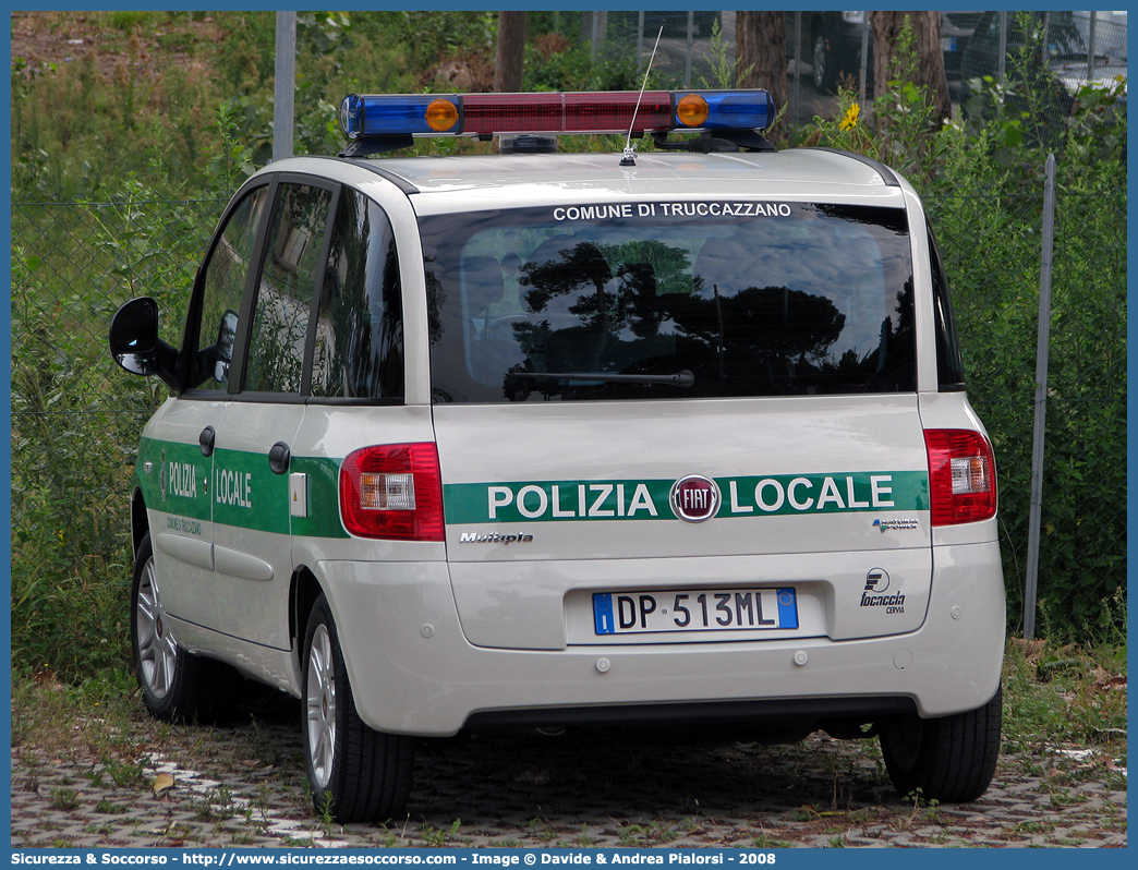 -
Polizia Locale
Comune di Truccazzano
Fiat Multipla II serie
Allestitore Focaccia Group S.r.l.
Parole chiave: Polizia;Locale;Municipale;Truccazzano;Fiat;Multipla;Focaccia