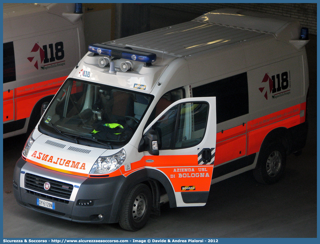 BO 0854
118 Bologna Soccorso
Fiat Ducato III serie
Allestitore Vision S.r.l.
Parole chiave: 118;Bologna;Soccorso;Ambulanza;Fiat;Ducato;Vision