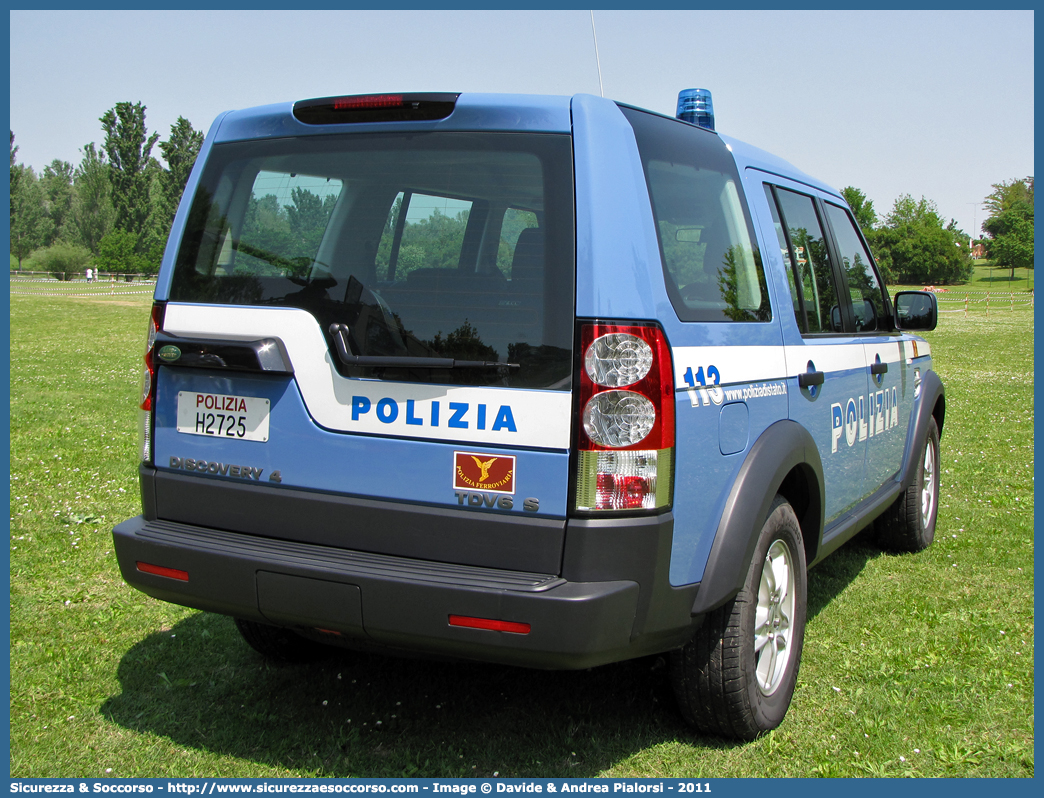 Polizia H2725
Polizia di Stato
Polizia Ferroviaria
Land Rover Discovery 4
Parole chiave: Polizia;Stato;Polizia di Stato;Ferroviaria;Polfer;Land Rover;Discovery;4;H2725