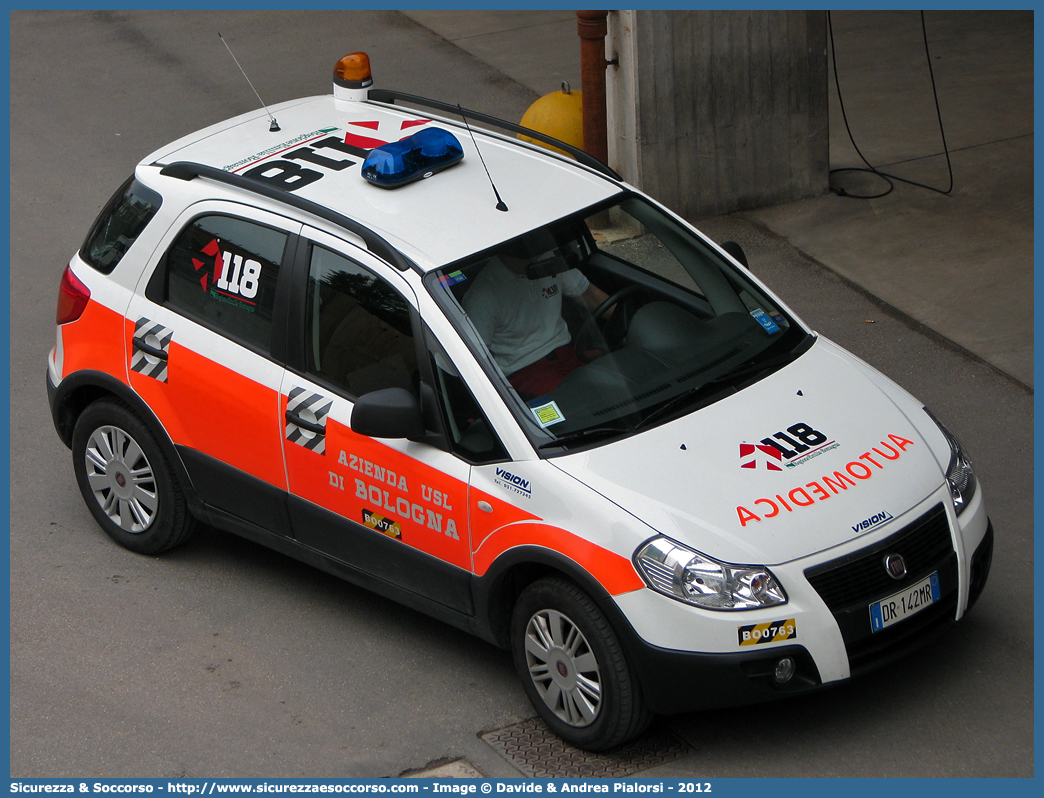 BO 0763
118 Bologna Soccorso
Fiat Sedici I serie
Allestitore Vision S.r.l.
Parole chiave: 118;Bologna;Soccorso;Automedica;Automedicalizzata;Auto Medica;Auto Medicalizzata;Fiat;Sedici;Vision